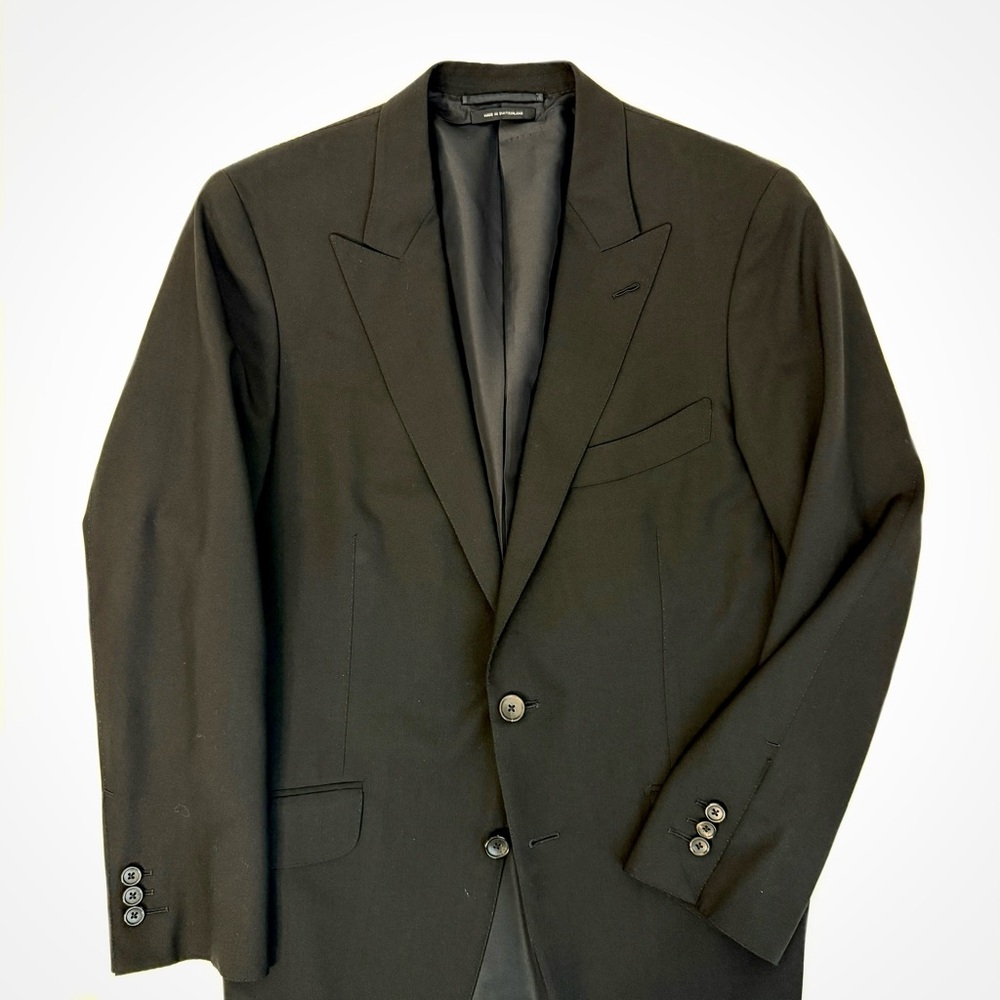 Tom Ford Tapered Black Sport Jacket 40 | $5295 - Picture 5 of 13